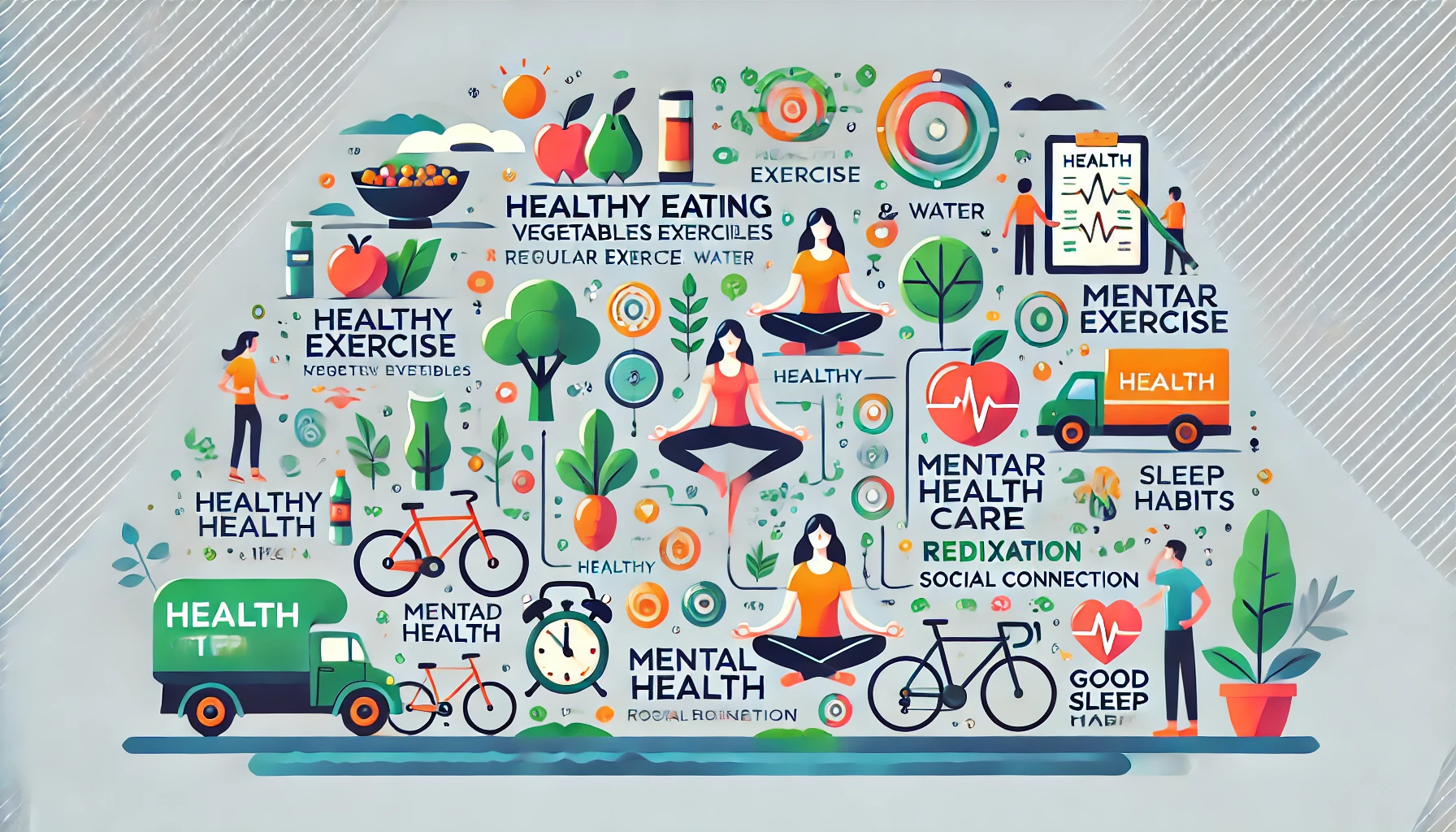 Tips Hidup Sehat Menjaga Kesehatan Fisik dan Mental