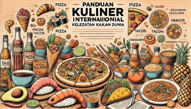 Panduan Kuliner Internasional Kelezatan Makanan Dunia 10 Panduan Kuliner Internasional Kelezatan Makanan Dunia