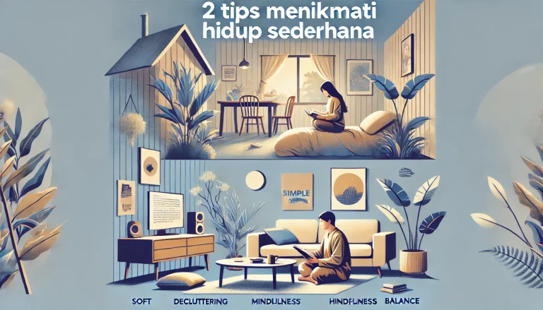 2 Tips Menikmati Hidup Sederhana 3 2 Tips Menikmati Hidup Sederhana