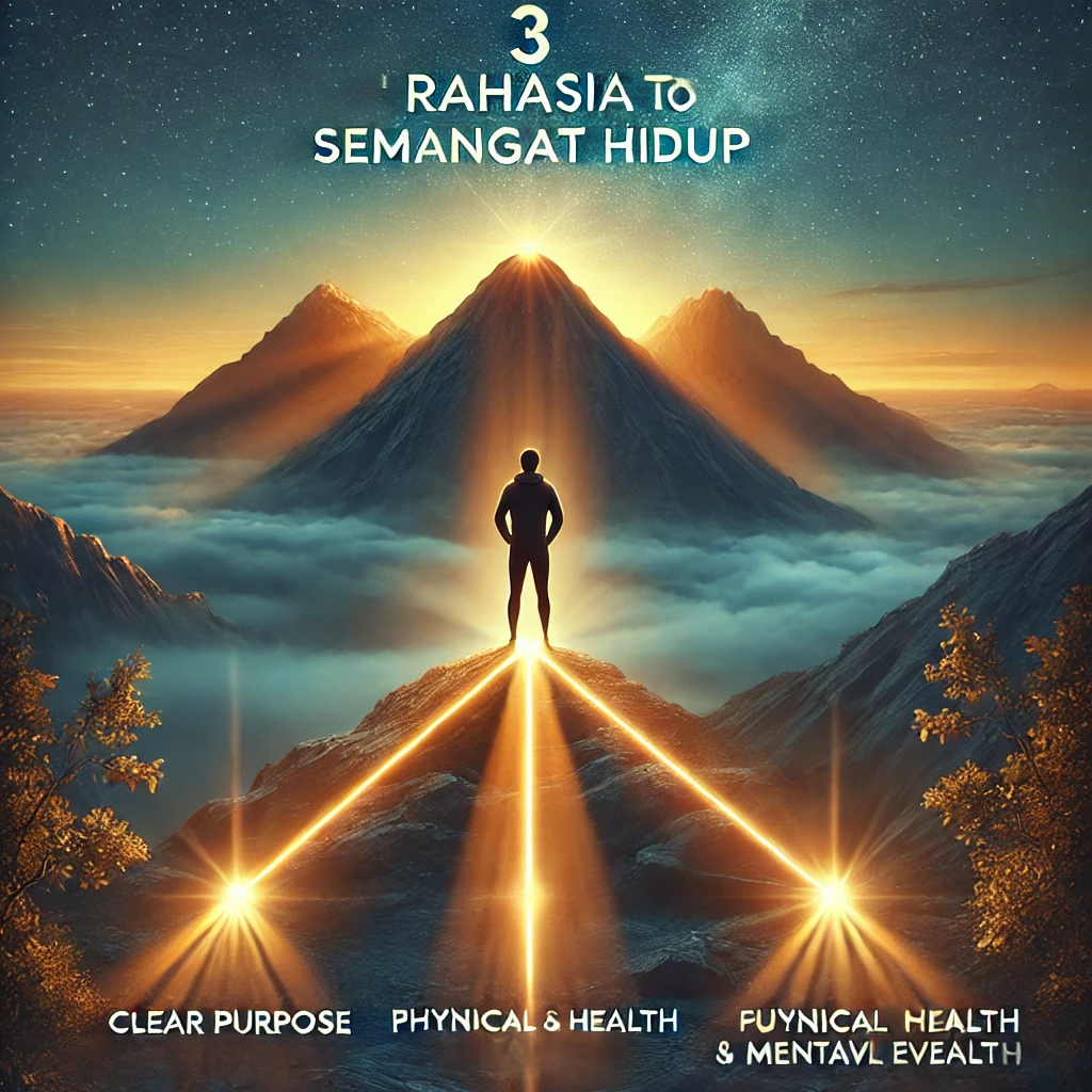 3 Rahasia Semangat Hidup