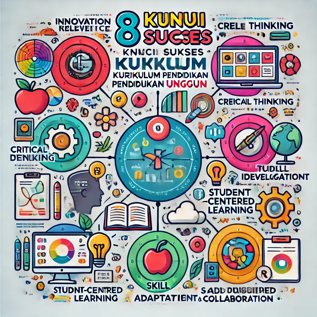 8 Kunci sukses Kurikulum Pendidikan Unggul