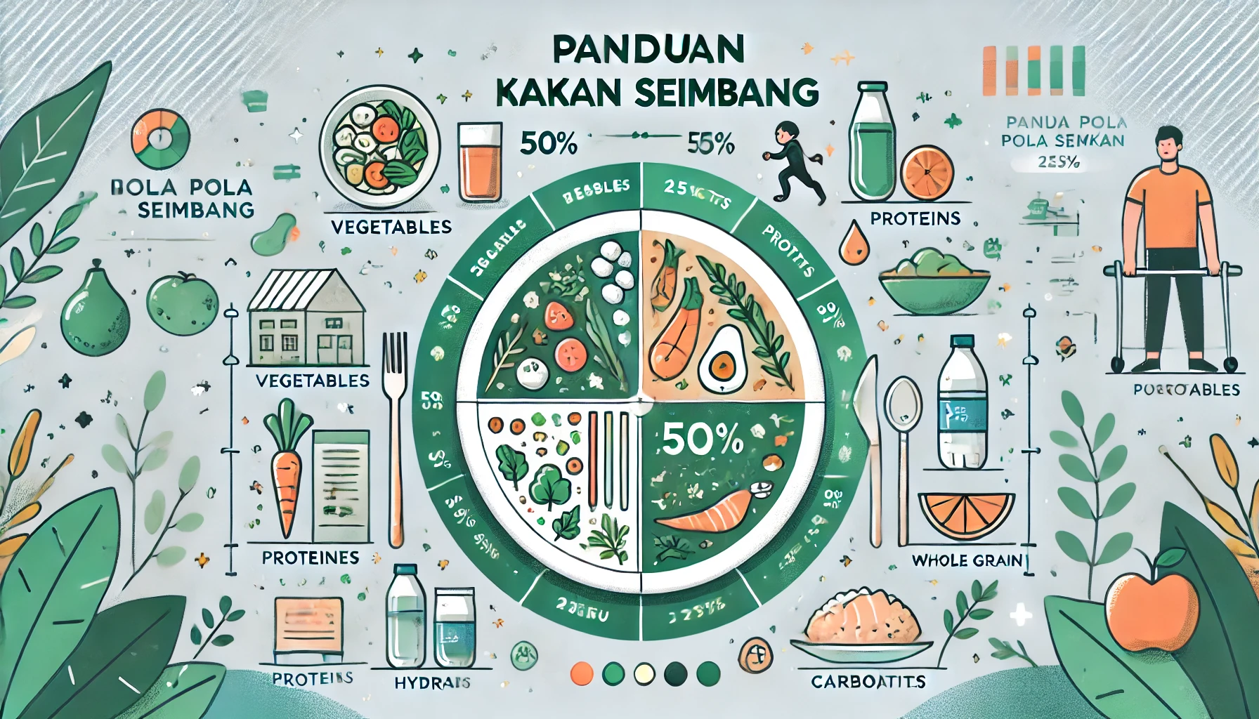 Panduan Pola Makan Seimbang 1 Panduan Pola Makan Seimbang