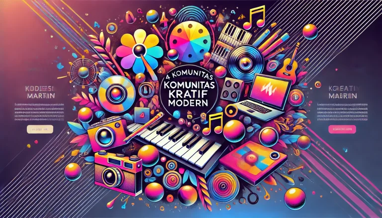 4 Komunitas Kreatif Modern 1 4 Komunitas Kreatif Modern