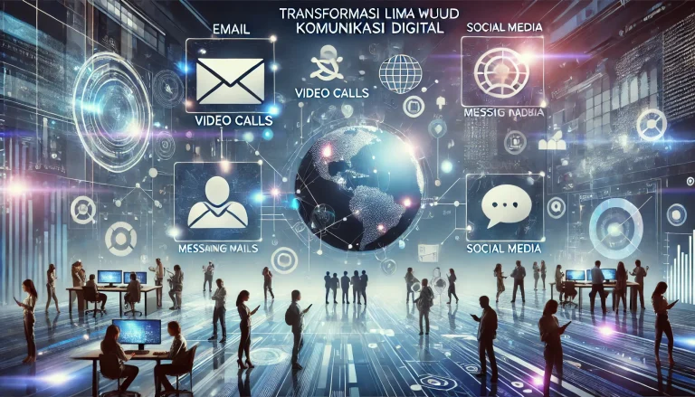 Transformasi Lima Wujud Komunikasi Digital 8 Transformasi Lima Wujud Komunikasi Digital