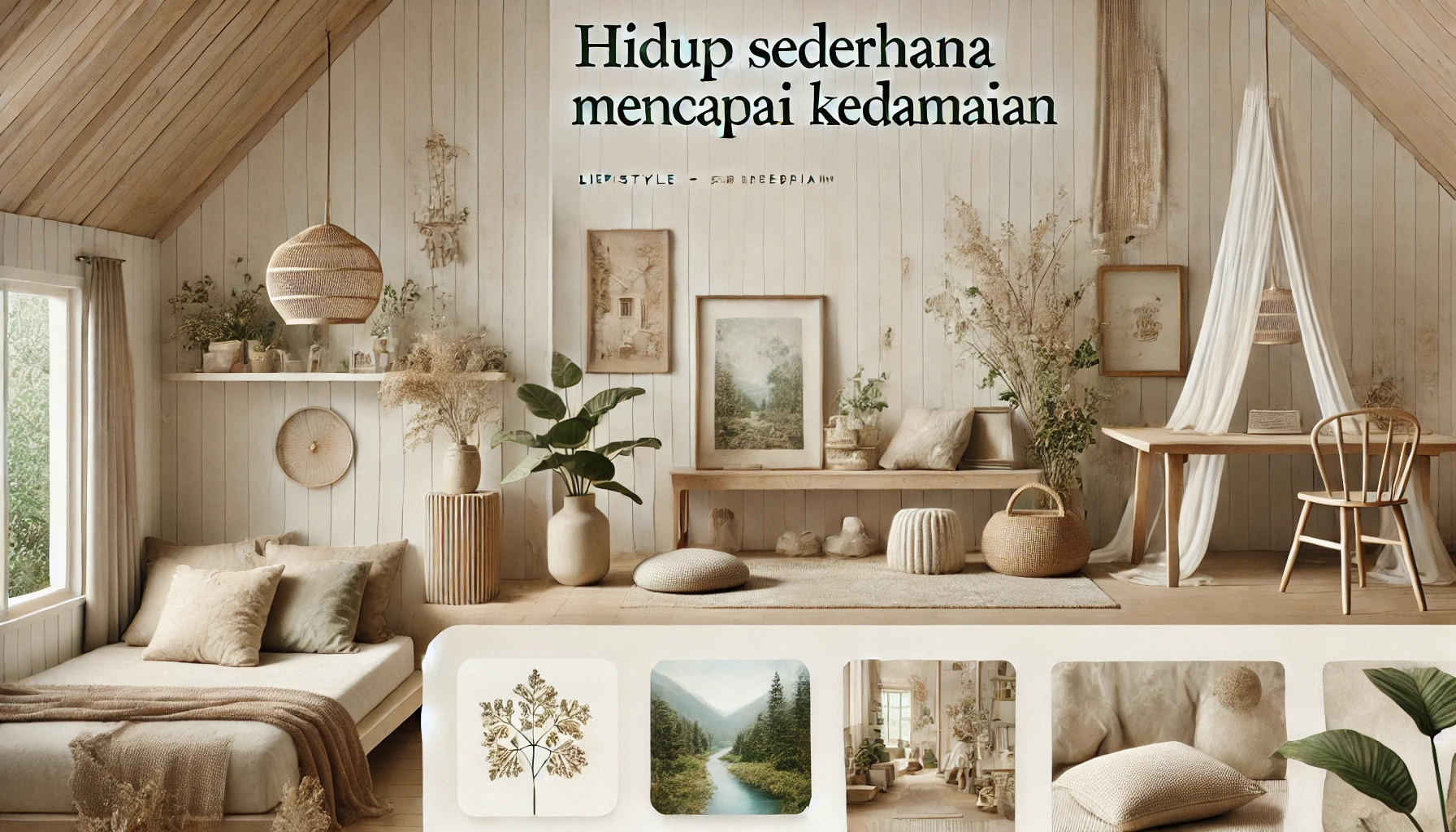 Hidup Sederhana Mencapai Kedamaian 1 Hidup Sederhana Mencapai Kedamaian