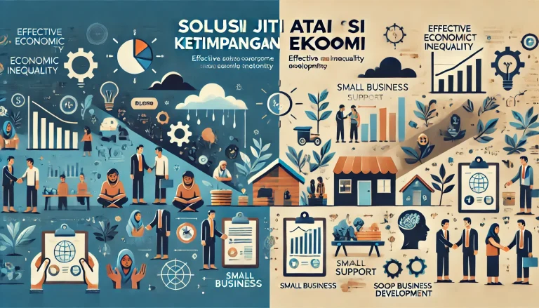 Solusi Jitu Atasi Ketimpangan Ekonomi 9 Solusi Jitu Atasi Ketimpangan Ekonomi