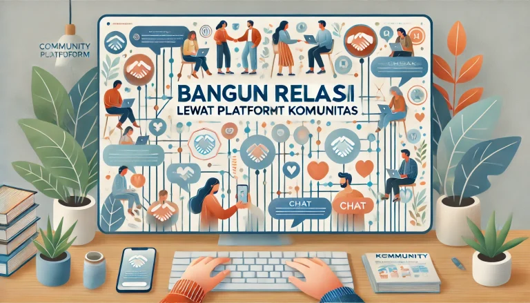 Bangun Relasi Lewat Platform Komunitas 5 Bangun Relasi Lewat Platform Komunitas