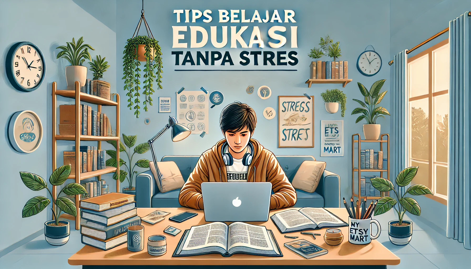 Tips Belajar Edukasi Tanpa Stres 1 Tips Belajar Edukasi Tanpa Stres
