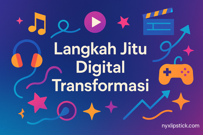 Langkah Jitu Digital Transformasi 5 Langkah Jitu Digital Transformasi