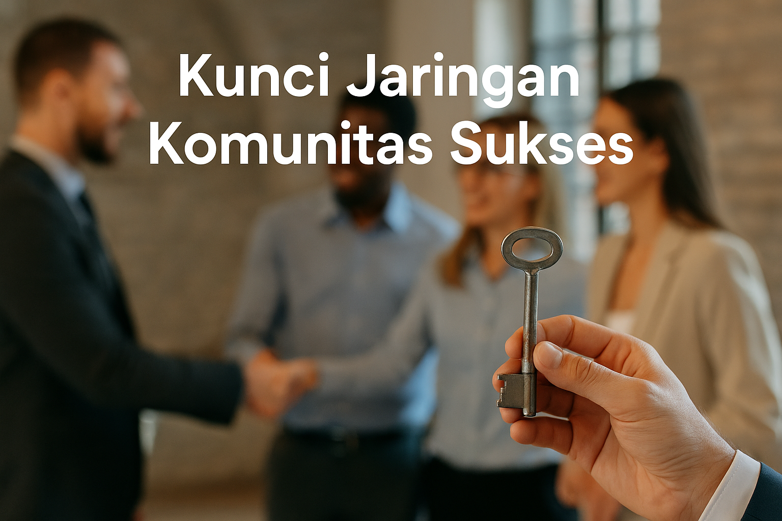 Kunci Jaringan Komunitas Sukses