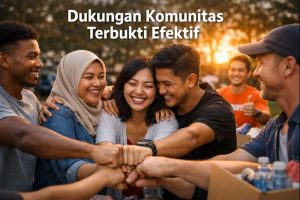 Dukungan Komunitas Terbukti Efektif