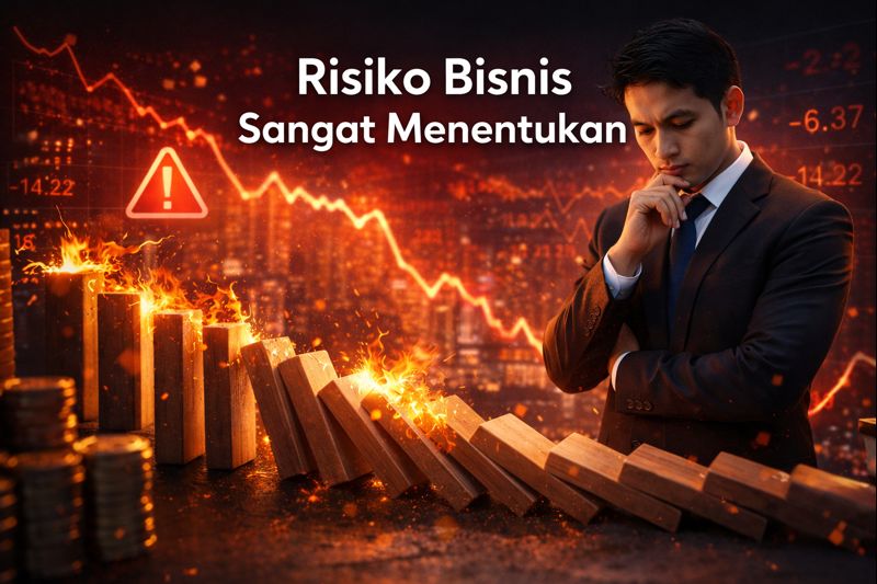 Risiko Bisnis Sangat Menentukan