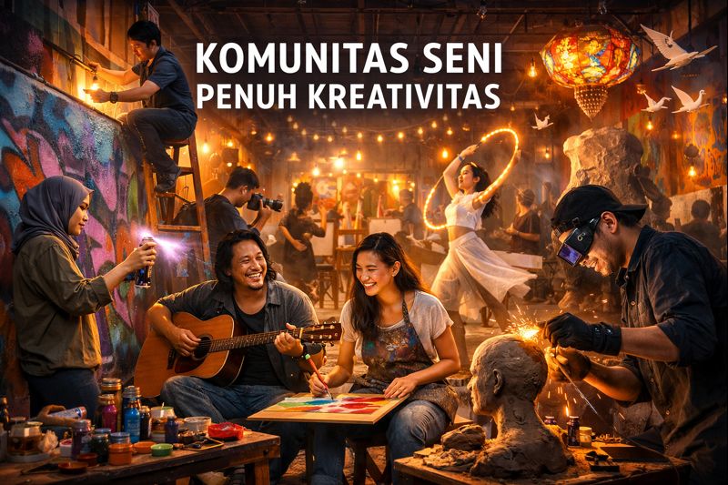 Komunitas Seni Penuh Kreativitas